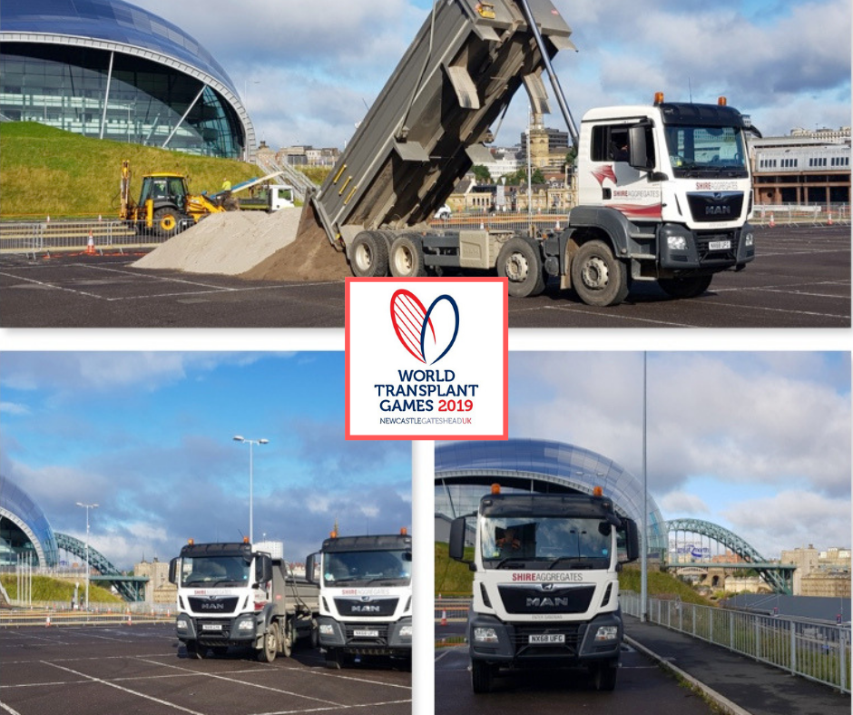 Shire Aggregates proud to support the World Transplant Games